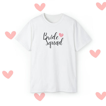 Bride Squad Bachelorette Party Shirt - Custom Bride Squad Shirt - Personalized Bachelorette Shirts
