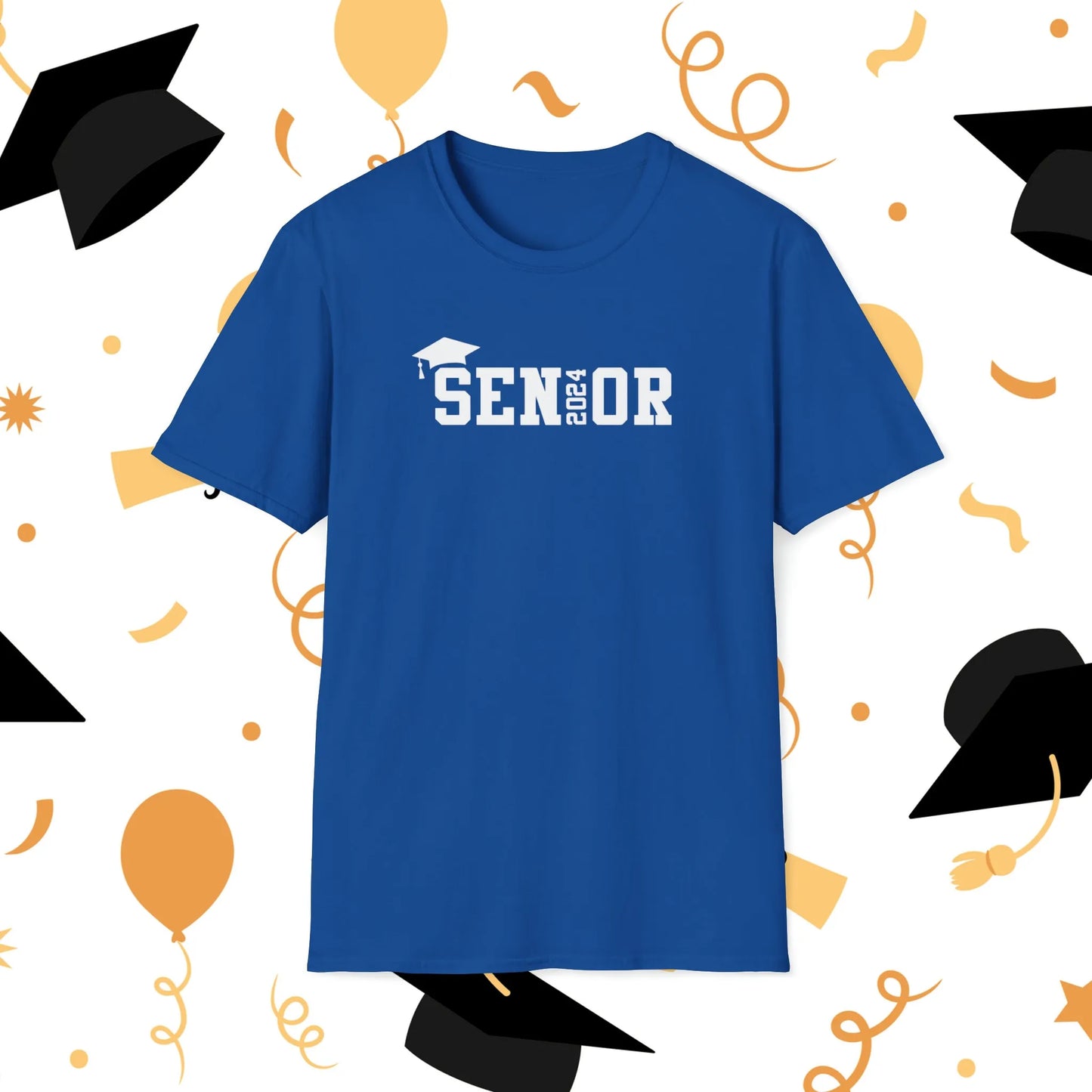 Senior 2024 Tshirt - Senior Class of 2024 Tshirt - Senior 2024 T Shirt Royal