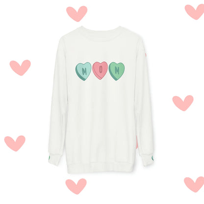 Personalized Little Sweethearts Valentine's Day Crewneck Sweatshirt - Mommy's Little Sweetheart Sweatshirt - Valentine's Day Sweatshirt