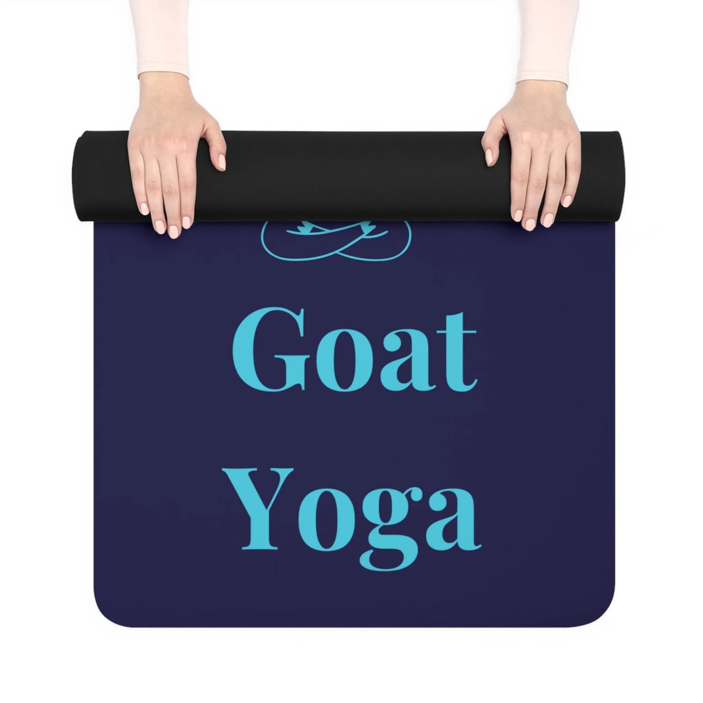 The Lily Farm Goat Yoga Rubber Yoga Mat