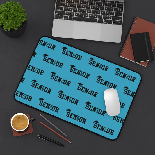 Senior 2024 Desk Mat Turquoise