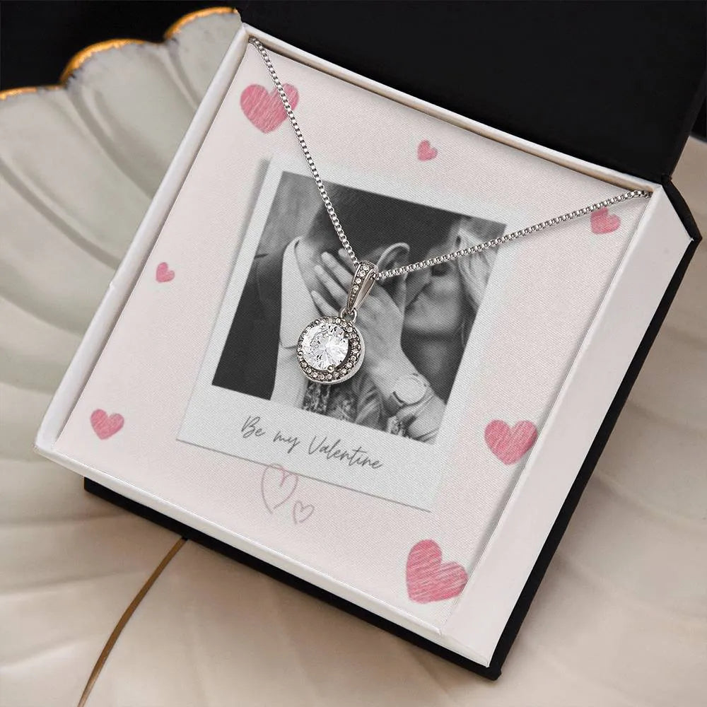 Be My Valentine Eternal Hope Necklace With Photo Card