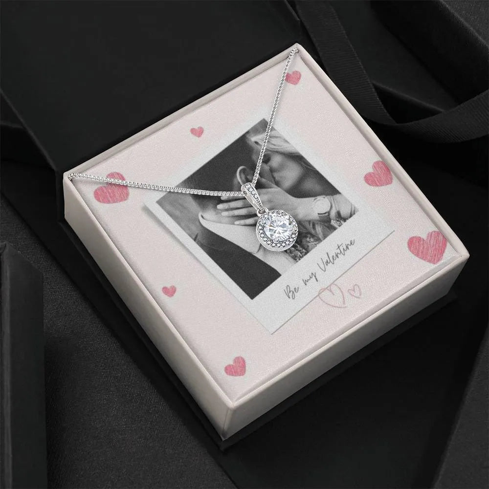 Be My Valentine Eternal Hope Necklace With Photo Card