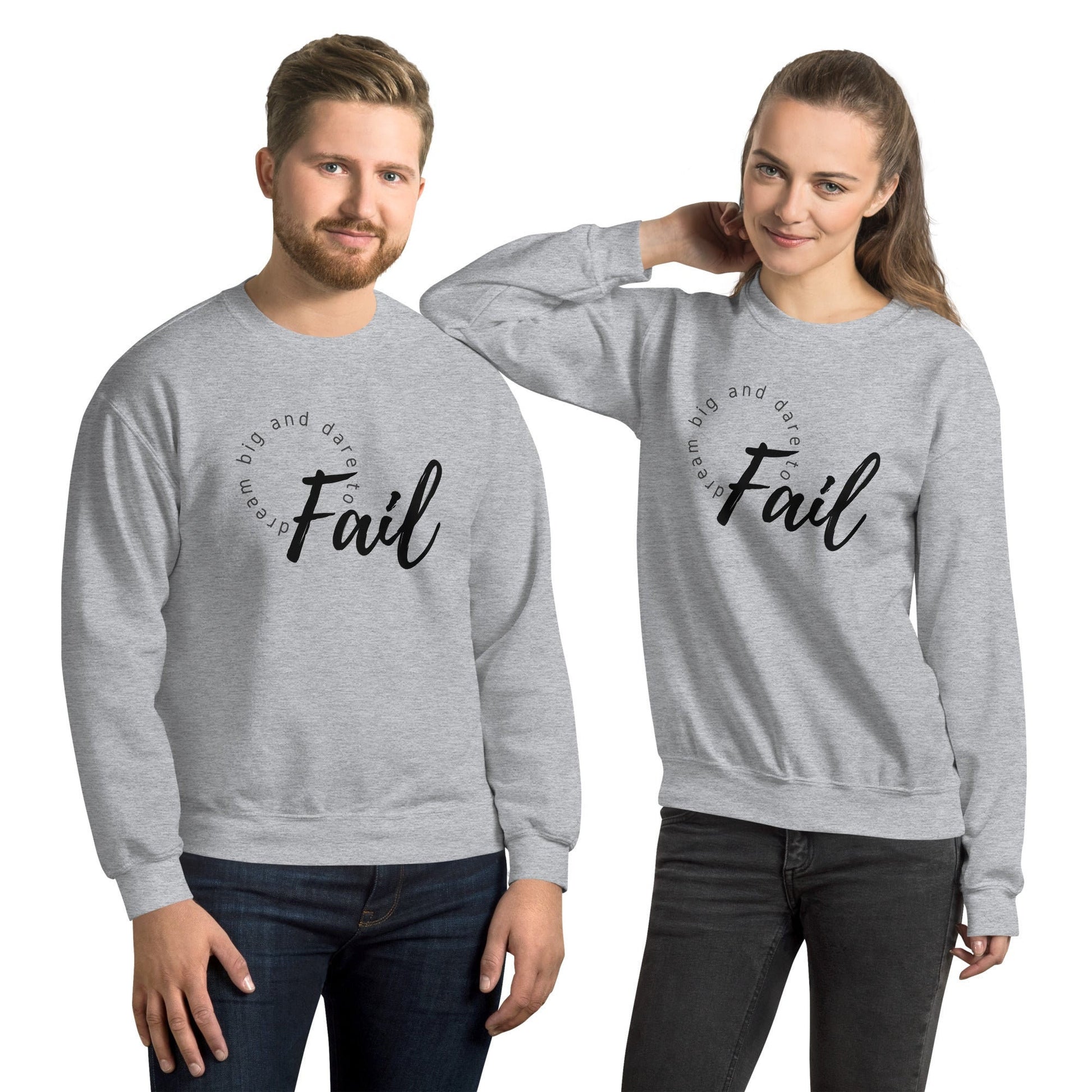 Religious Sweatshirt Dream Big with Inspirational Bible Verse, Matthew 19:26 Sweatshirt For Him Her, Religious Apparel for Fall Winter
