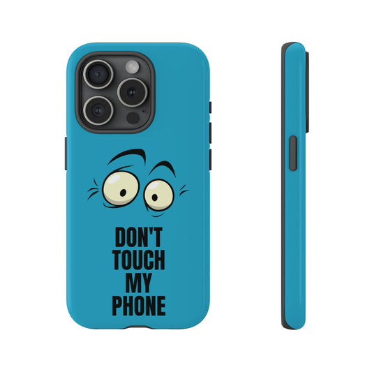 iPhone 15 Slim Double-Layer Case - Don&#39;t Touch My Phone, iPhone 15 Pro Case, iPhone 15 Plus Case, iPhone 15 Pro Max Case