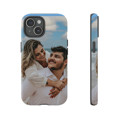 iPhone 15 Custom Slim Double-Layer Cases - Personalize Your Protection, Custom iPhone 15 Photo Cases, Custom iPhone 15 Picture Cases