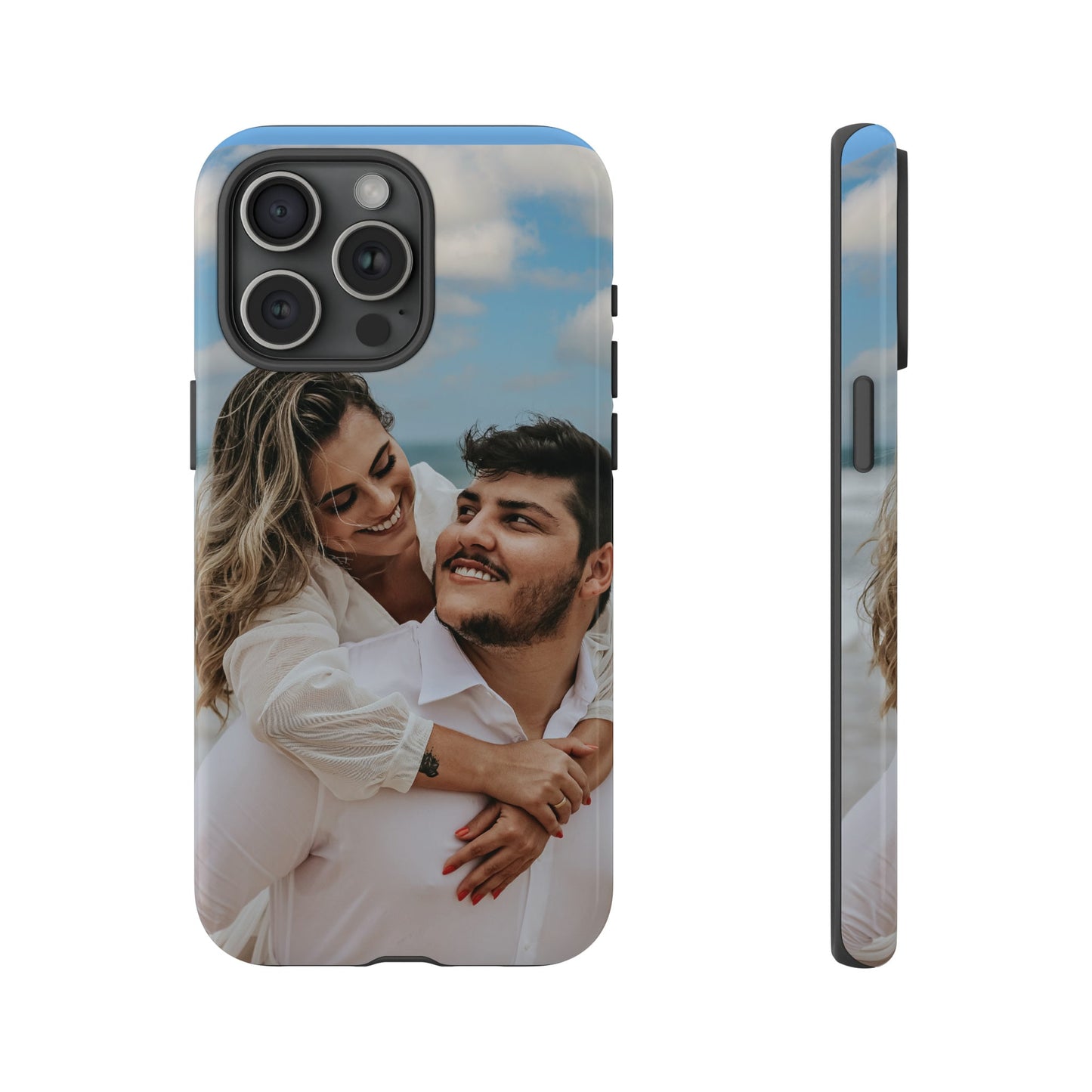 iPhone 15 Custom Slim Double-Layer Cases - Personalize Your Protection, Custom iPhone 15 Photo Cases, Custom iPhone 15 Picture Cases