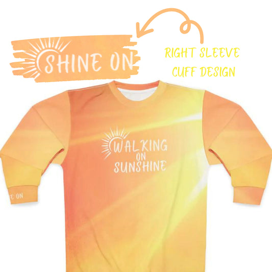 Walking On Sunshine Crewneck Sweatshirt